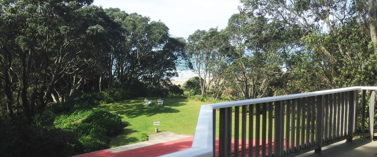 Garden Views, Ohiwa Seascape Studios, near Whakatane, Eastern Bay of Plenty
